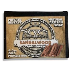 Seven Sense Sandalwood soap