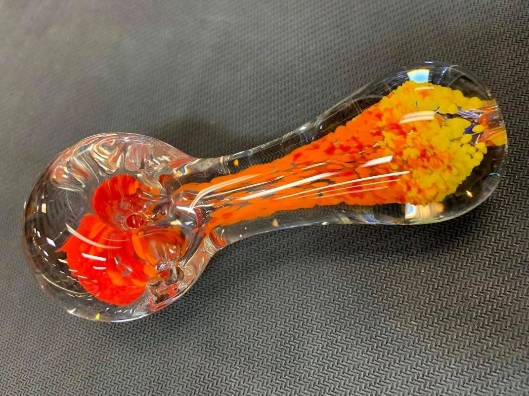 Ugnis/ Fire Goddess Glass Piece (approximately 5") *INCLUDES Matching Rolling Tray!